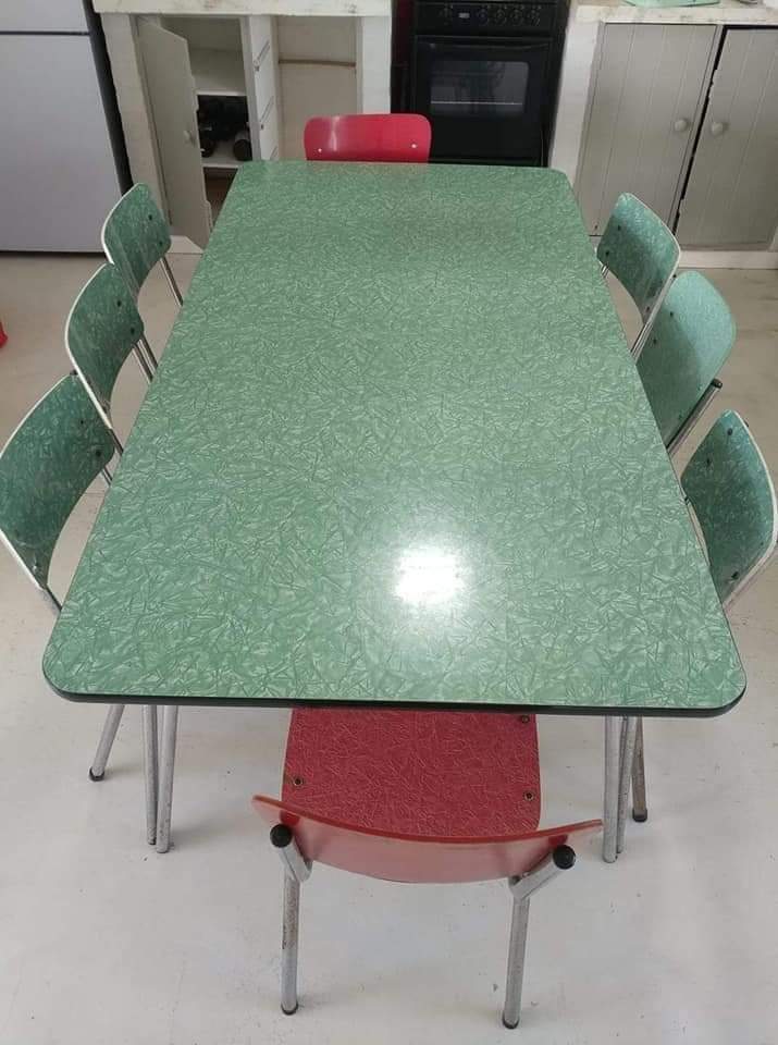 The best memories were made around these kinda tables.