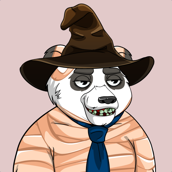 MutantPandaNFT's tweet photo. Pumpkins spice and everything nice -
Halloween’s coming, pandas 🎃 https://t.co/mISdLsH90Q