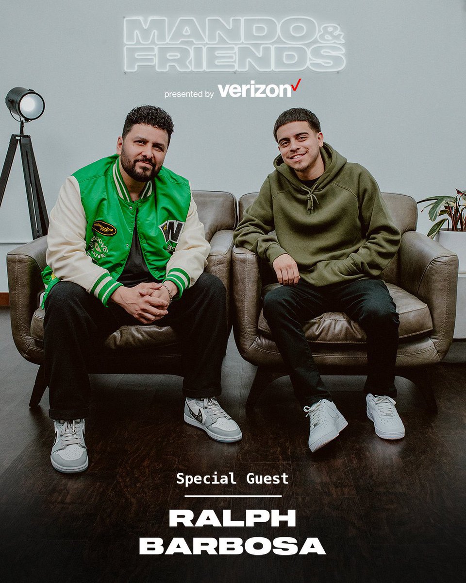 @Portos @Jesse2theG @Verizon @alessiacara @JessMarieGarcia @EmilioRivera48 @emilytosta The biggest names in comedy are hitting Mando & Friends – from #FredArmisen to @ralphbarbosa03! Stream episodes of M&F presented by @Verizon: hbwv.news/mf3