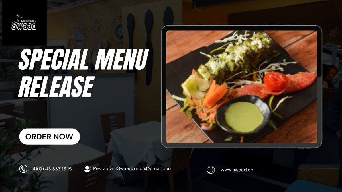 RSwaad's tweet photo. Special  menu of Restaurant Swaad https://t.co/c6KPJUbMsj