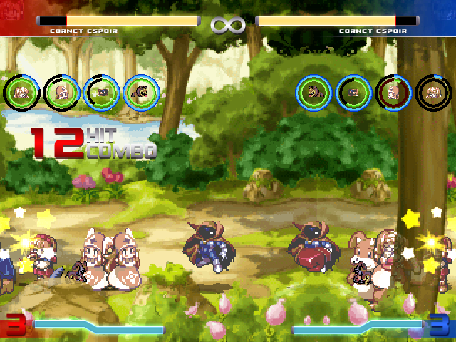 dissidianua's tweet photo. Ayyy, what did they do to my gurl Cornet in MUGEN?
#Rhapsody #AMusicalAdventure #MarlKingdom #PuppetPrincess #NISAmerica #マール王国の人形姫 #MUGEN https://t.co/B6cYjIhO1P