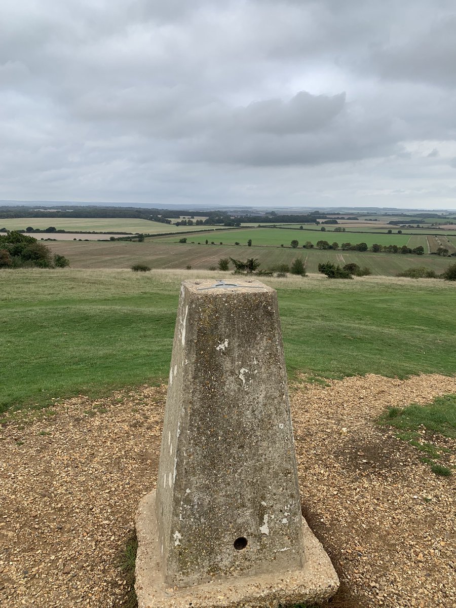 Danebury hillfort in Hampshire. #TrigPointThursday