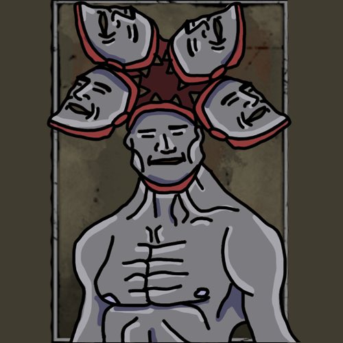 Didn’t know how to give Demogorgon a large chin so I made this instead, you’re welcome.