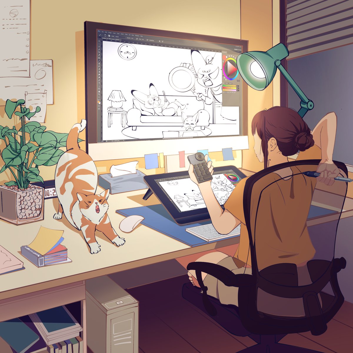 XPPEN_BR's tweet photo. 📸O compartimento esta linda ilustração da Setup!!!

✏️Desenhando pela display #ArtistPro da nova série #ArtistPro2nd

🤑Para conseguir um 15% OFF na compra deste tablet.
📅 Até 12 de outubro https://t.co/1ceMd0hnlR