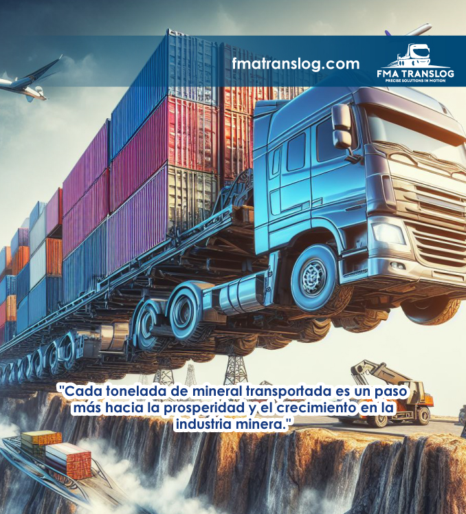 FMATranslog's tweet photo. "¡Optimiza tu empresa minera con nuestra logística de clase mundial! 💼 Superamos retos juntos. #LogísticaEficiente #Minería #FMATranslog 🌐 Visita https://t.co/VWTQ8umvtE y comparte el éxito." https://t.co/nCiZvDPc9m