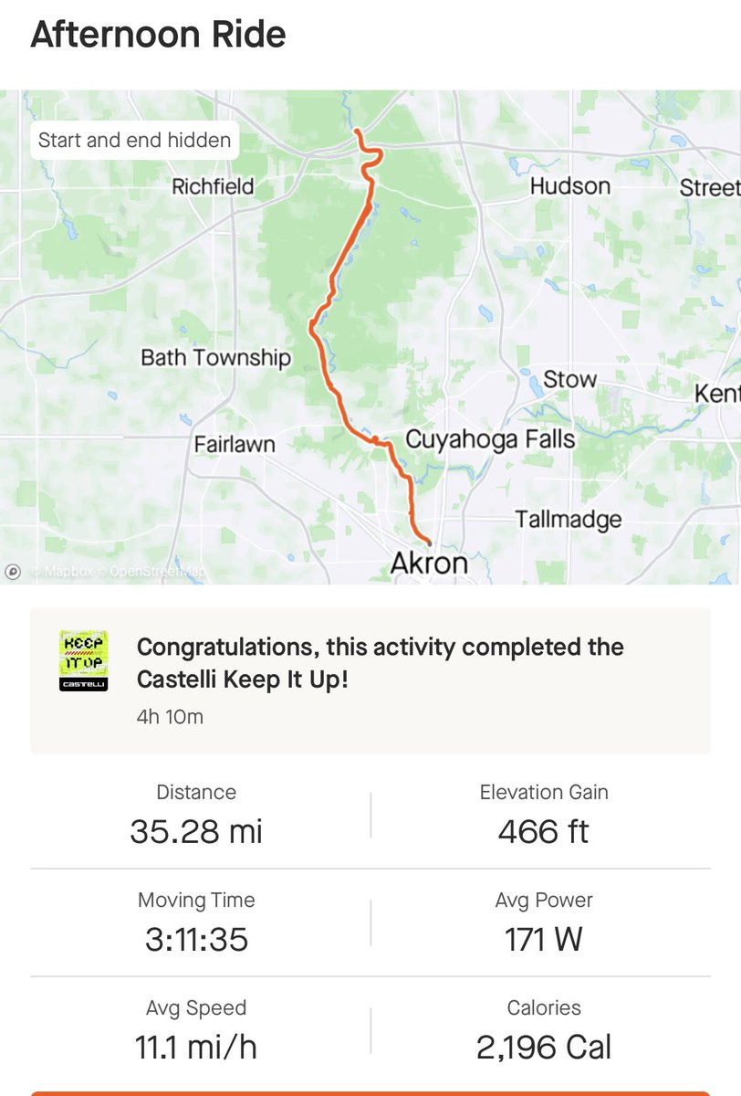 Allentown1711's tweet photo. Phenomenal 🚴🏻♀️🚴🏻♀️🚴🏻♀️ on a gorgeous fall day. It was perfection! 🙌🏻🙌🏻🍁🍂🧡💫 #BikeLife #OctoberMiles #FallRide #Thankful #CVNP #OhioandErieCanalTowpathTrail https://t.co/zmzJnq6lHW