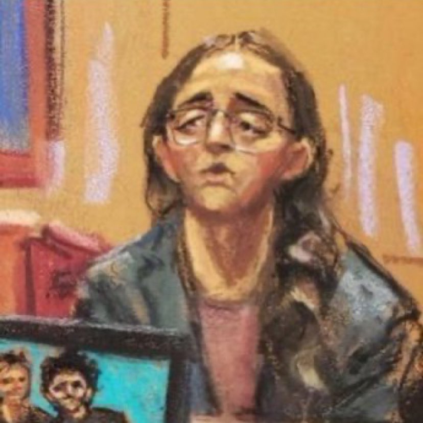 VPulva's tweet photo. @LawSelfDefense The courtroom sketch just might be my favorite thing of the year. https://t.co/LMIChOnqh8