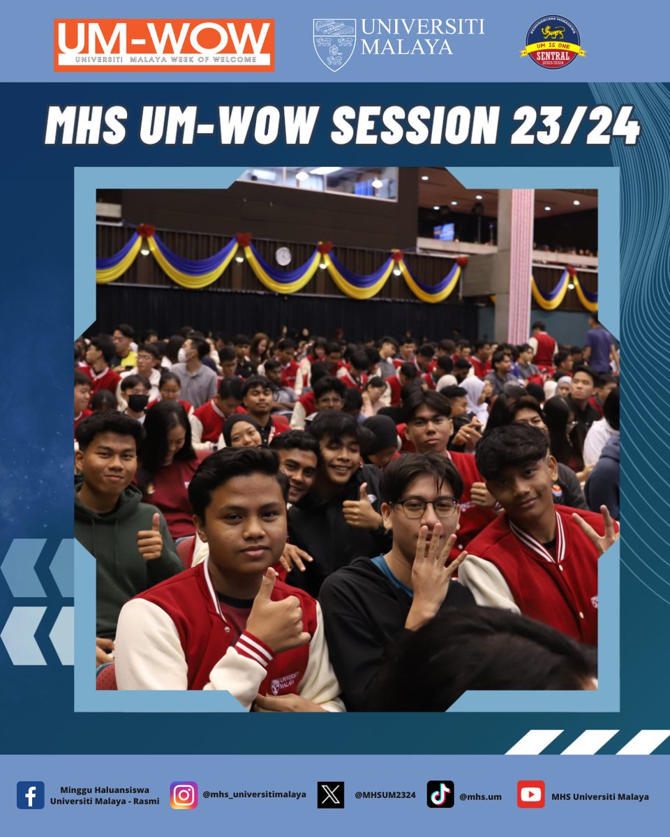 It is hoped that all the information conveyed can be utilized to the fullest by the students.

#MHS2024
#ThisIsUMWOW
#UMIsONE
#ServingTheNation
#ImpactingTheWorld