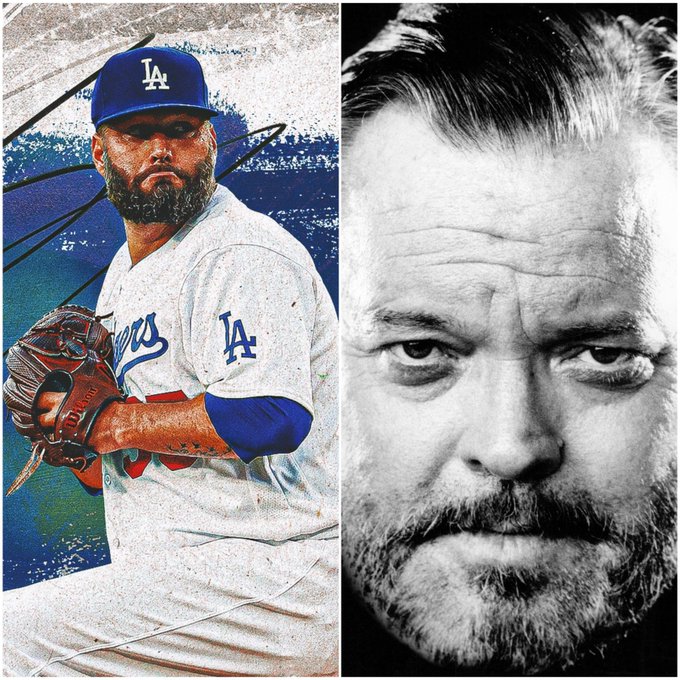 this Orson Welles-looking motherfucker Lance Lynn is sending the Dodgers home by the 2nd inning #MLB<a href="/tag/dodgers"class="tags"><span>#dodgers</span></a><a href="/tag/mlb"class="tags"><span>#mlb</span></a>