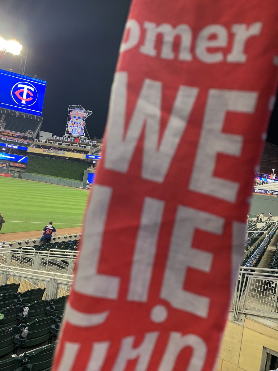 arikcannon's tweet photo. 🥲 #WELIE to ourselves . . .

#WeBelieveInTC  
#MNTwins #Postseason https://t.co/OAh9QQkb34