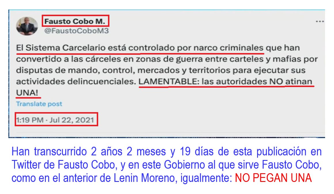 augustotandazo's tweet photo. Por estos gobiernos es que vota el pueblo. Ojalá no se repita la metedura de pata votando por Noboa. https://t.co/pKKp7ESML6