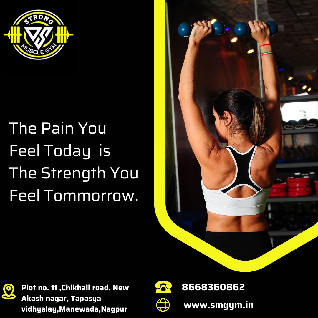 'The Pain You Feel Today Is The Strength You Feel Tomorrow .' 🏃‍♀️
.
.
#bestgyminnagpur #gyminnagpur #bestmotiivationgym #gymthoughts #quotesongym #fitnessgymnearmanewada #gyminmanewada #gym #strongmusclegym #gymnasticsinnagpur #fitness #workout #fun #healthylifestyletips #strength