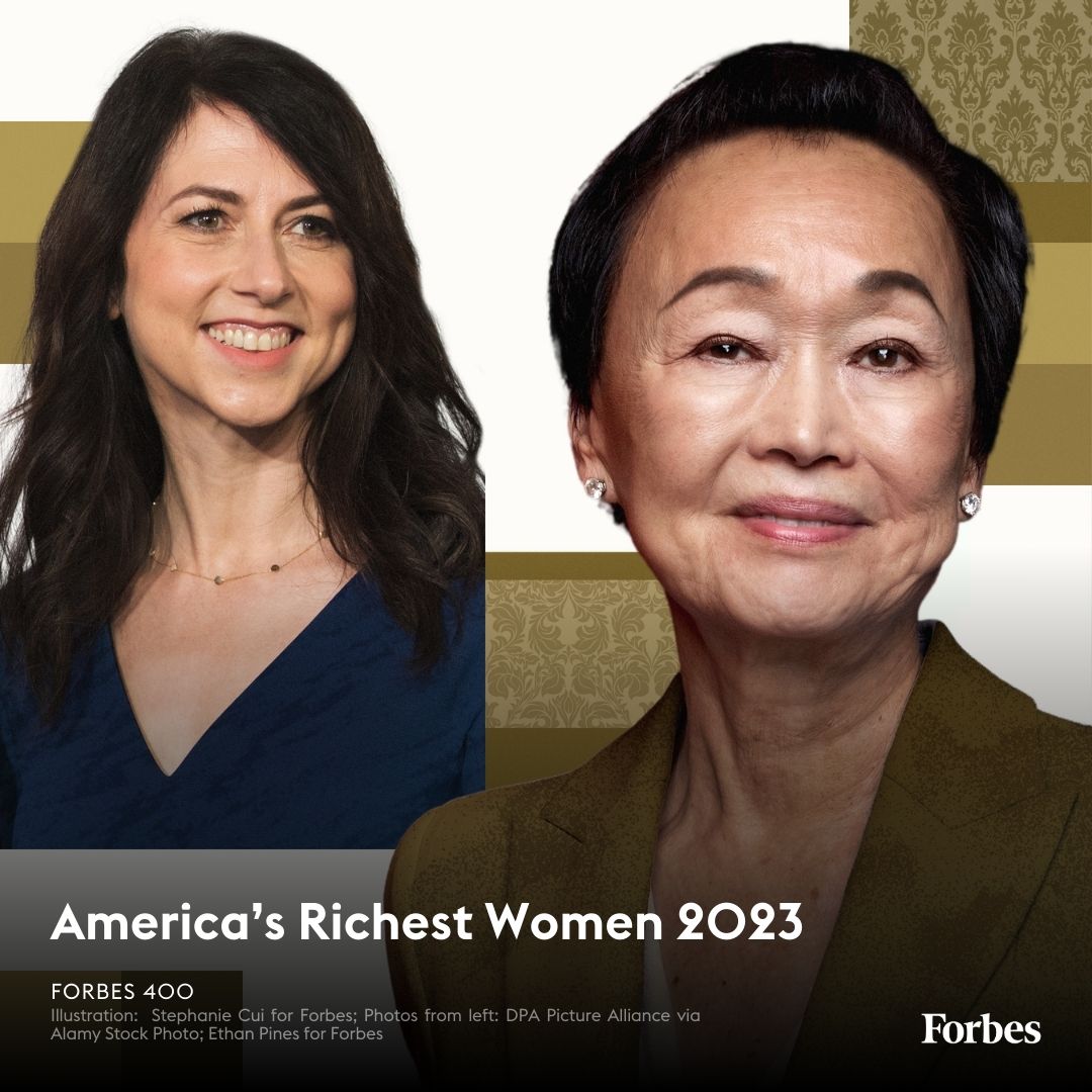 Women only account for 15% of The #Forbes400. But these 60 moguls are worth a collective $621 billion. trib.al/U3lGnH1