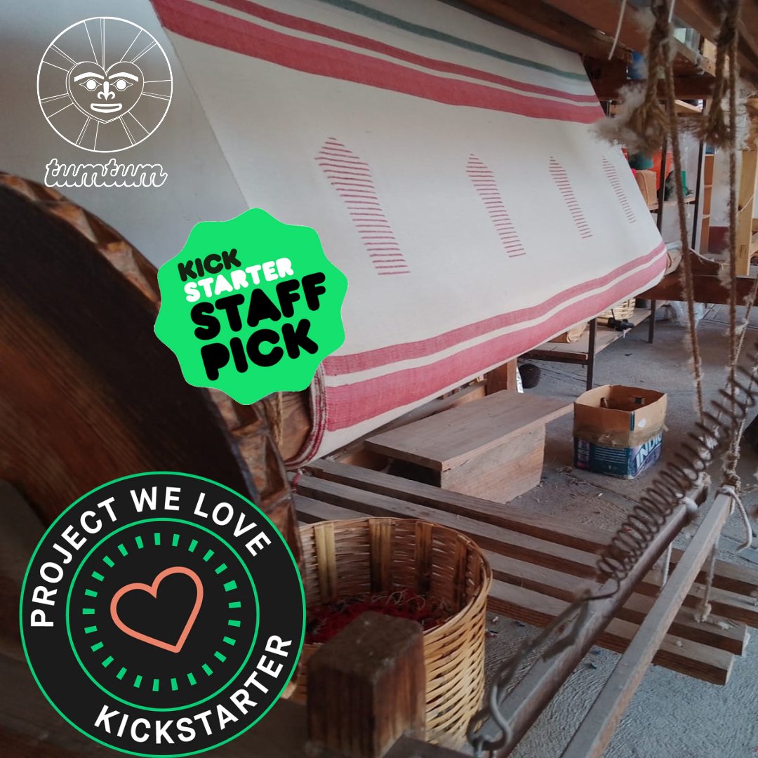 Congrats <a href="/tumtumthreads/">tumtum</a>  for being selected by <a href="/Kickstarter/">Kickstarter</a> as a “We Love This!” - way to go tumtum team! ♥️ #indigenous #design