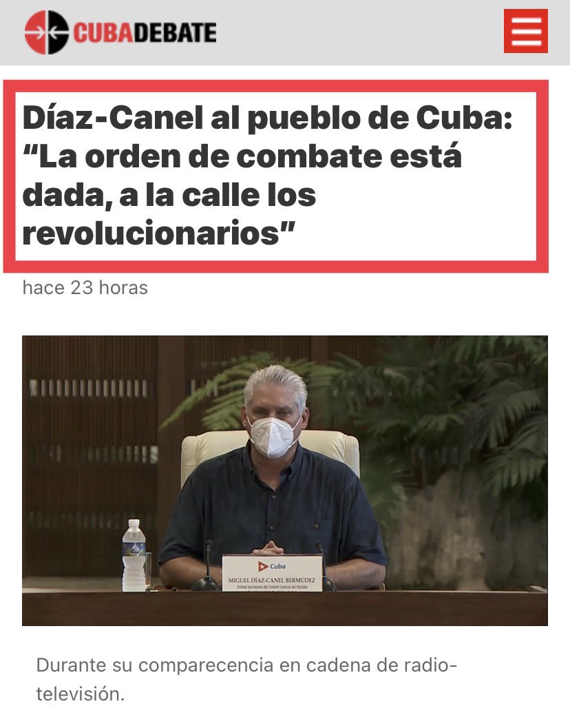 mmbeback's tweet photo. @ElNecio_Cuba En fin la hipocresia, y tienen un títere mándando a matar a su propio pueblo. Necia y bruta, por eso ni en el NTV sales #lameculo https://t.co/xcBpK9B7Vw
