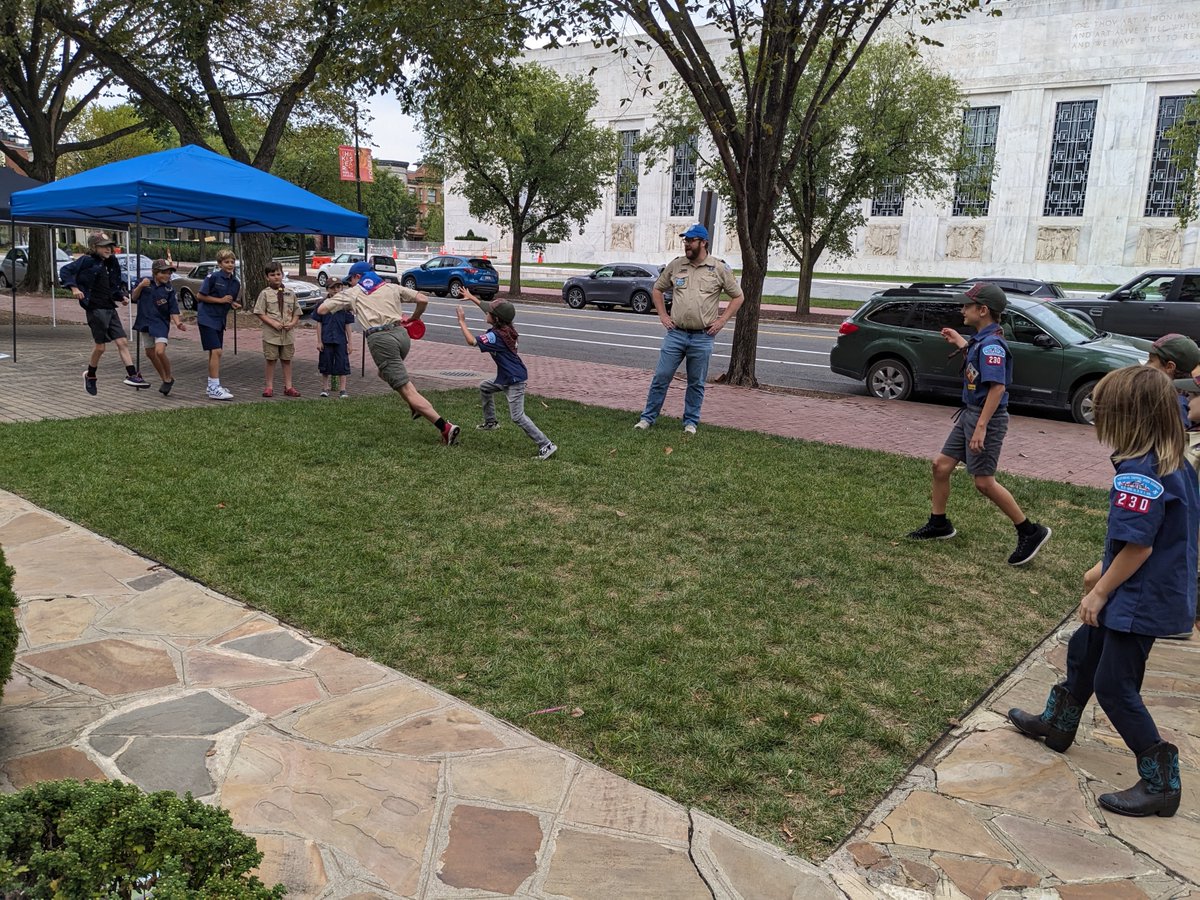 Pack_230's tweet photo. September wasn't all fun and games for the Webelos den.  I mean, there was fun and games to be had, but also planning a hike and a meal for an upcoming campout... https://t.co/sIxZeGkZdS