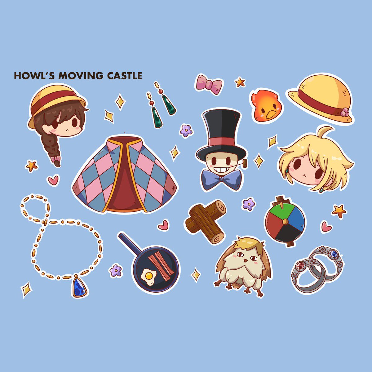 Mochiyuee's tweet photo. Countdown to Friday! 
•
📢 Hope to see you guys there! More information will be posted this afternoon! 
•
Tags | #makersmarket #booth #studio #ghibli #studioghibli #art #stickers #supportsmallbusiness #smallbusiness #singapore #prints #creative #howlsmovingcastle #howls https://t.co/IQRm4zfMjs