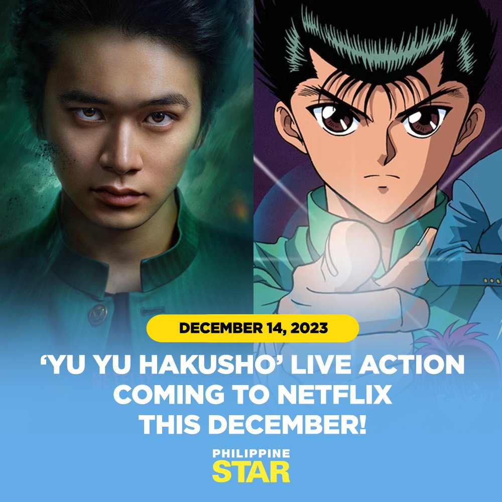 Live-Action 'Yu Yu Hakusho' to Premiere on Netflix This December - When In  Manila