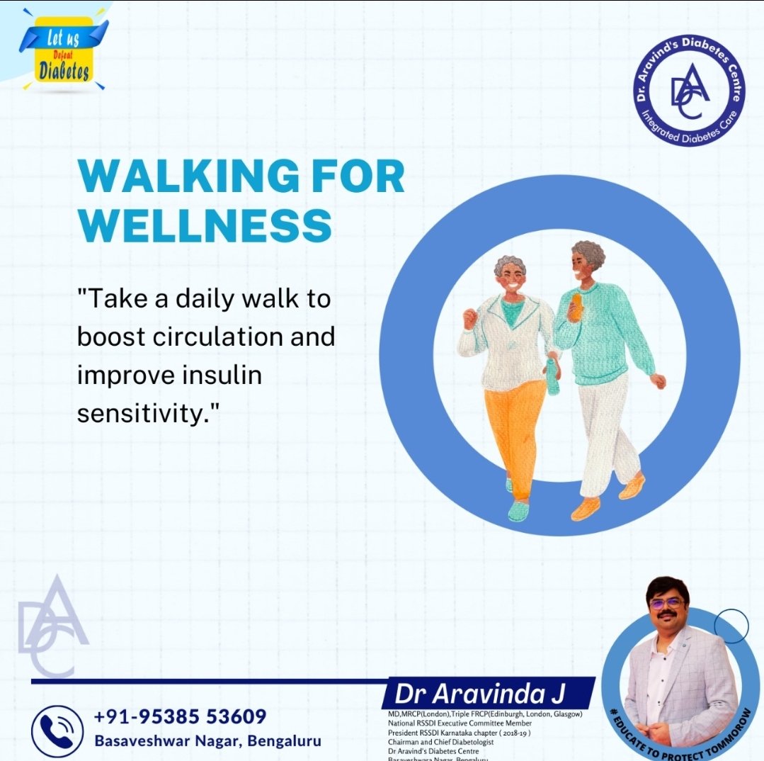 30 minutes of walking can make a big difference in your diabetes management. #WalkingForHealth #DiabetesExercise #IndianDiabetes #ActiveLifestyle