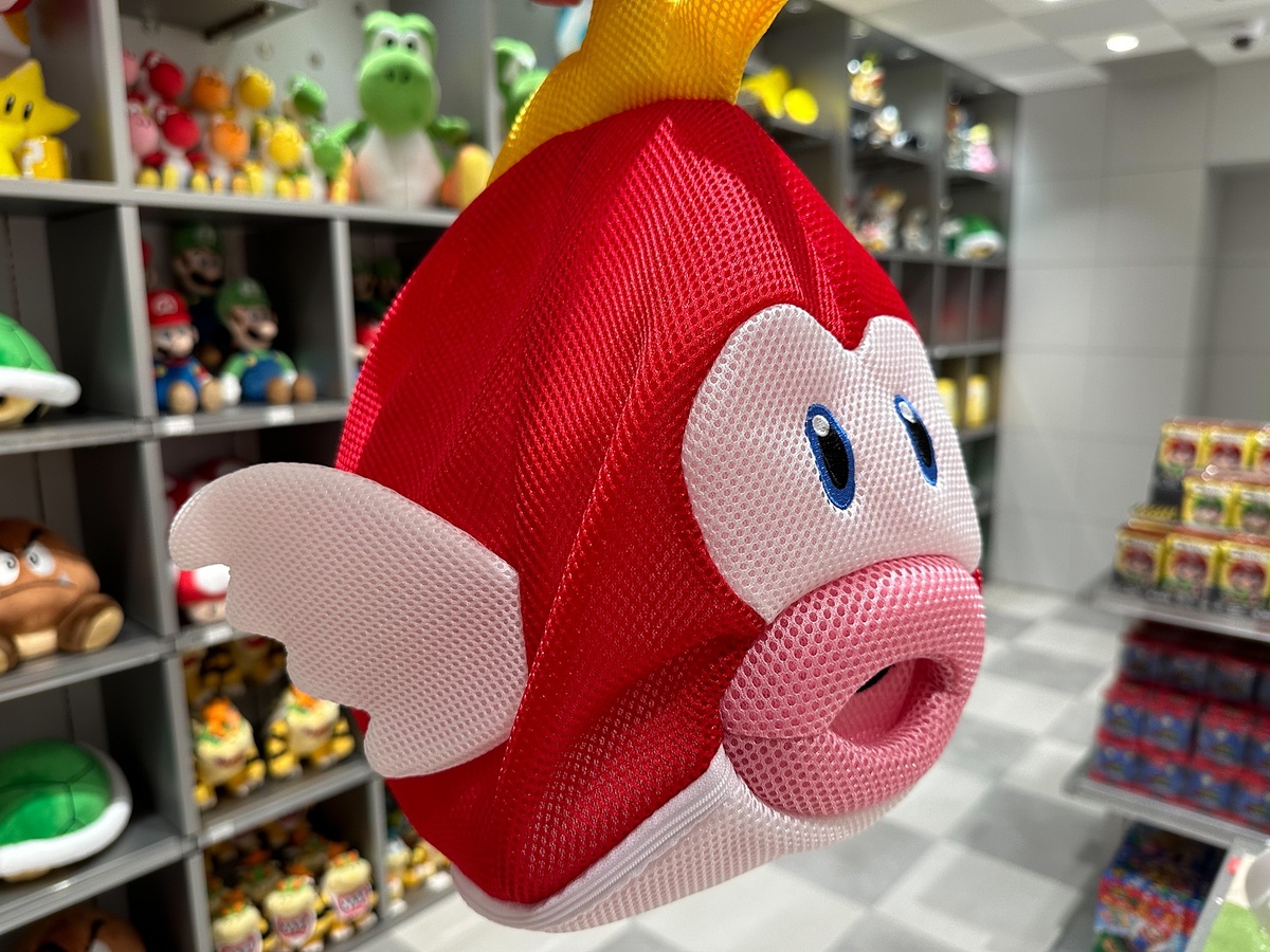 マリオ」シリーズ新グッズにプクプクとゲッソーの洗濯ネットが登場