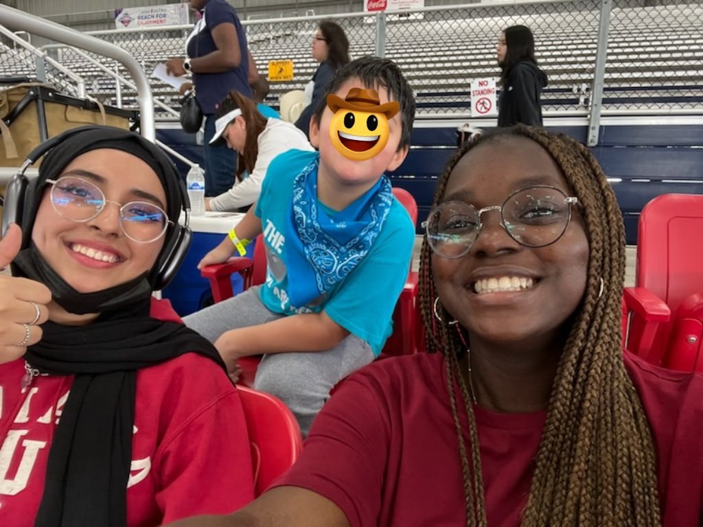 AhsHumanSvs's tweet photo. Family and Community Services students helped special needs cowboys and cowgirls have tons of fun at the Fort Bend County Exceptional Rodeo. @FBISD_CTE @SFAHS_Bulldogs
#YourPathStartsHere https://t.co/RY44E7ggcZ