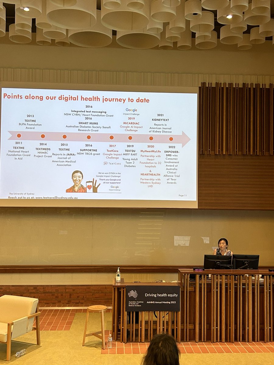 @clara_chow from @WARC_USYD @syd_health showcasing a wonderful research career at the @AAHMS_health #equity focussed Annual Meeting at @TRI_info