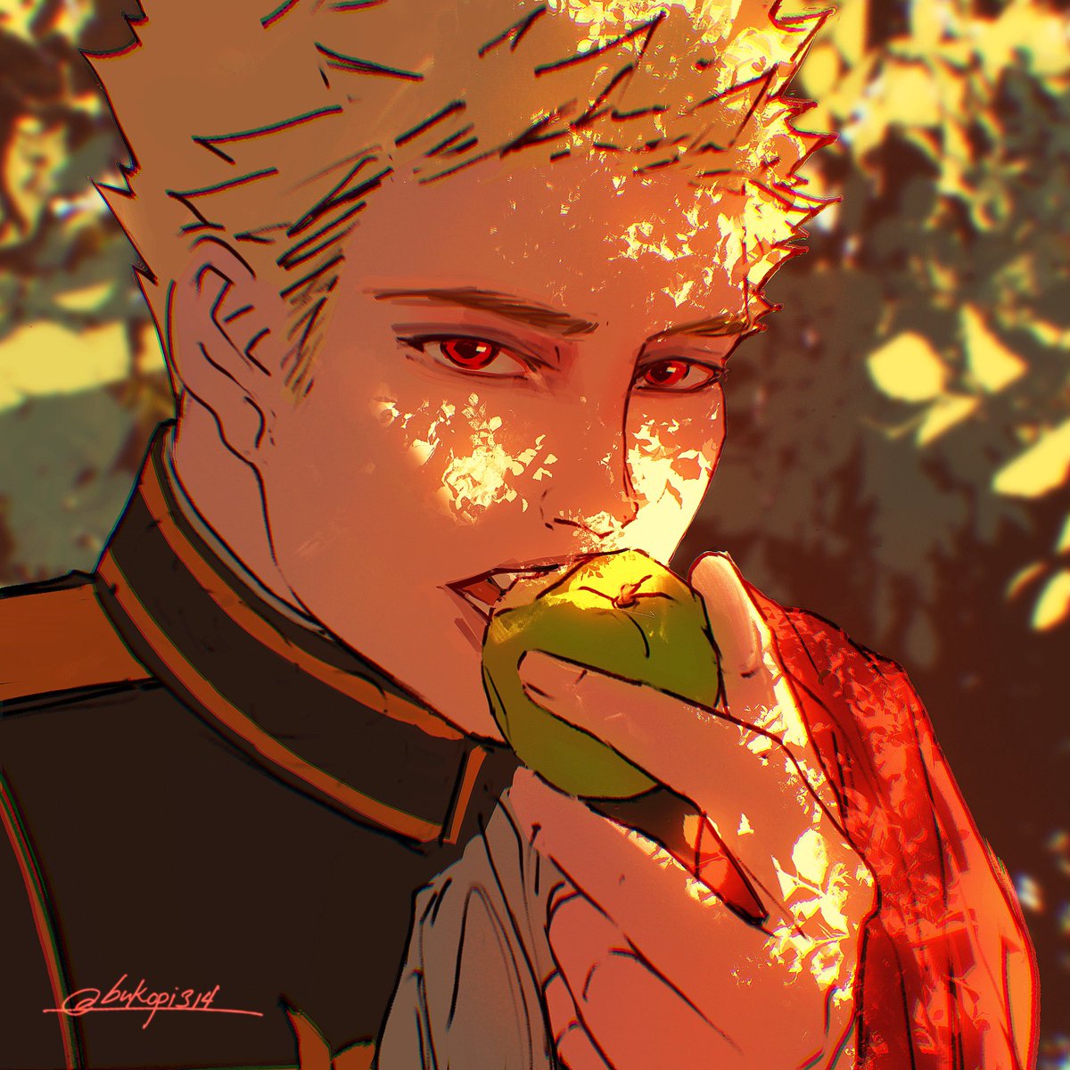 sintober day 11: apple