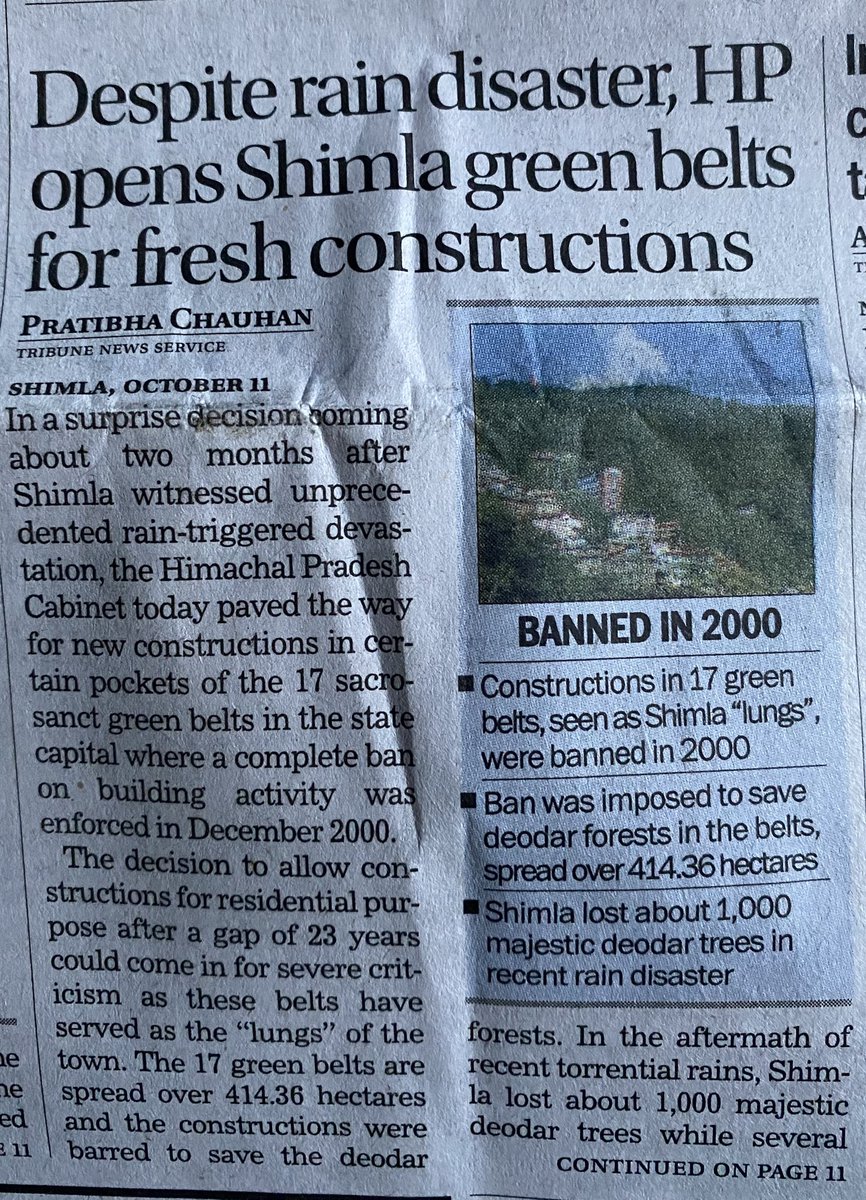 naveensh796's tweet photo. They will never learn. @thetribunechd #HimachalPradesh @KesangKinzom @Rising_Dust https://t.co/j95Mg0jZLn