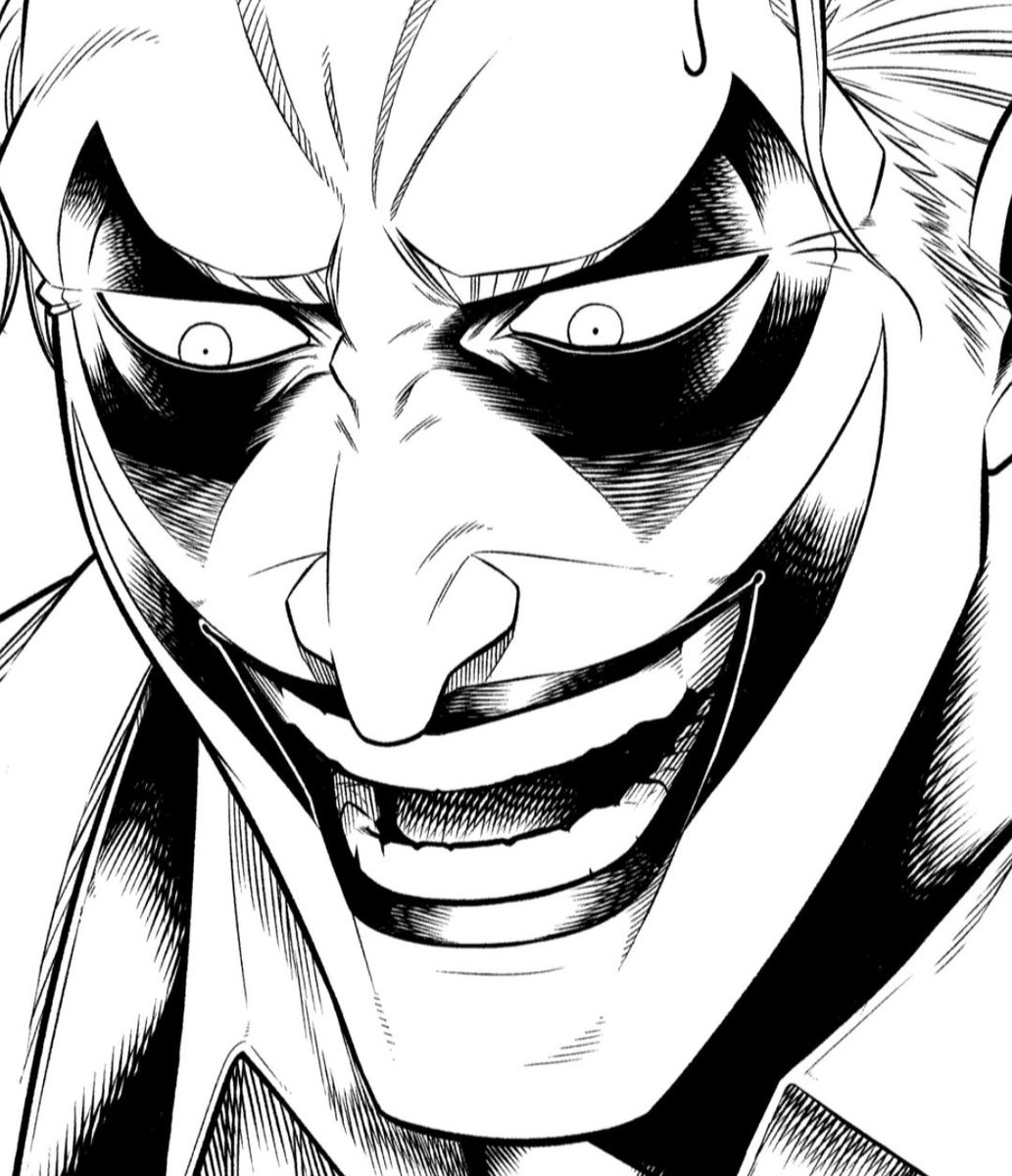 こういうベタのタッチ描いてる時が1番楽しかったりする🃏🦇

#Joker
#dccomics 