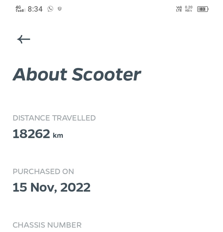 jitendr83009003's tweet photo. @bhash @OlaElectric @suresh82826563 
Ola company se scooter liye hue 1 sal hone ko aaye lekin RC nhi di OLA company please RC dedo https://t.co/I7L1hWYw99