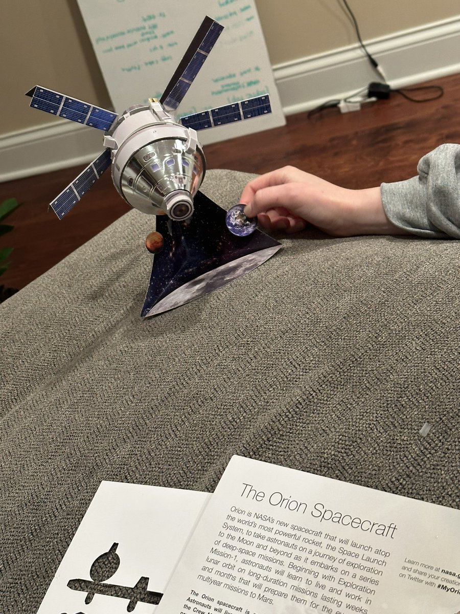 TanIsabelle_'s tweet photo. The apartment builds a spacecraft — this is what happens when one of us is passionate about aerospace medicine #myorion #OURorion @s_dehoorne https://t.co/Kzb9676x3r