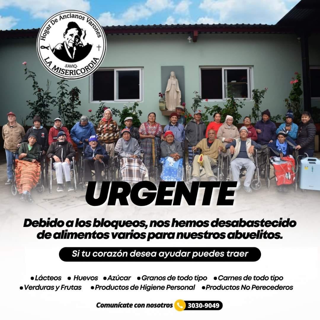 ligiabriz's tweet photo. Necesitan apoyo también aquí, pero esto es en Xela. Recomiendo escribir antes para preguntar qué necesitan, los han abastecido de algunos víveres y hace falta algunos alimentos específicos, o también se puede realizar una donación monetaria. Tienen 25 abuelitos, más el personal. https://t.co/V01MF7r8lg