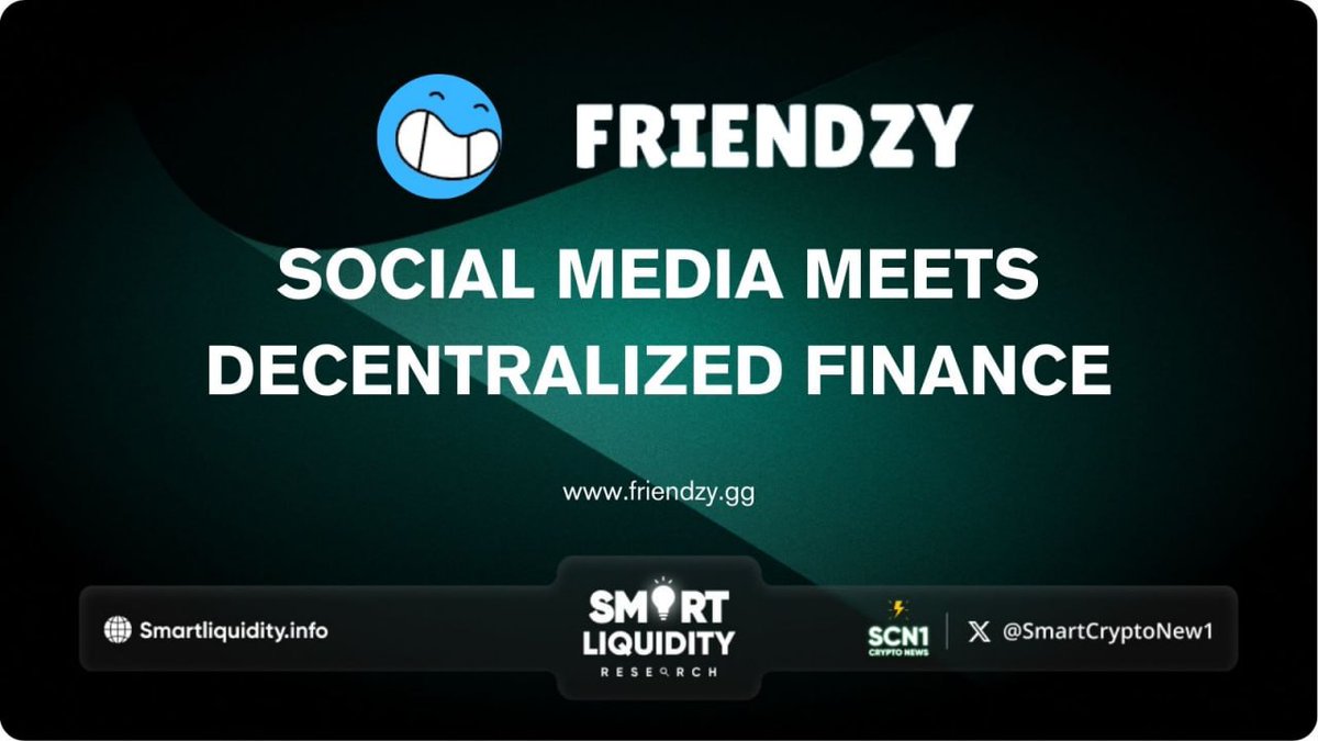 SmartCryptoNew1's tweet photo. 🔵 @Friendzygg_ is an easy-to-use platform where social media meets decentralized finance
🔵 #Friendzy empowers users to buy and sell Creator Keys of individuals they admire through its integration with @Solana Blockchain
✨ Facilitates the trading of attributes such as popularity, likeness,and networking influence associated with creators and influencers
🔽 VISIT
https://t.co/TlvfW9JSic
#SCN1