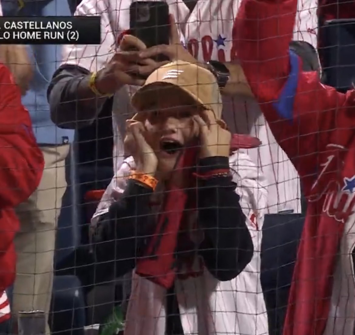 “I mean, it's pretty high up there. I haven't seen him in over a month. So for him now to be here and to be able to witness postseason baseball and just for him to be close enough for where he can feel it, you know, it's so important for me. And just to see him thrive and enjoy