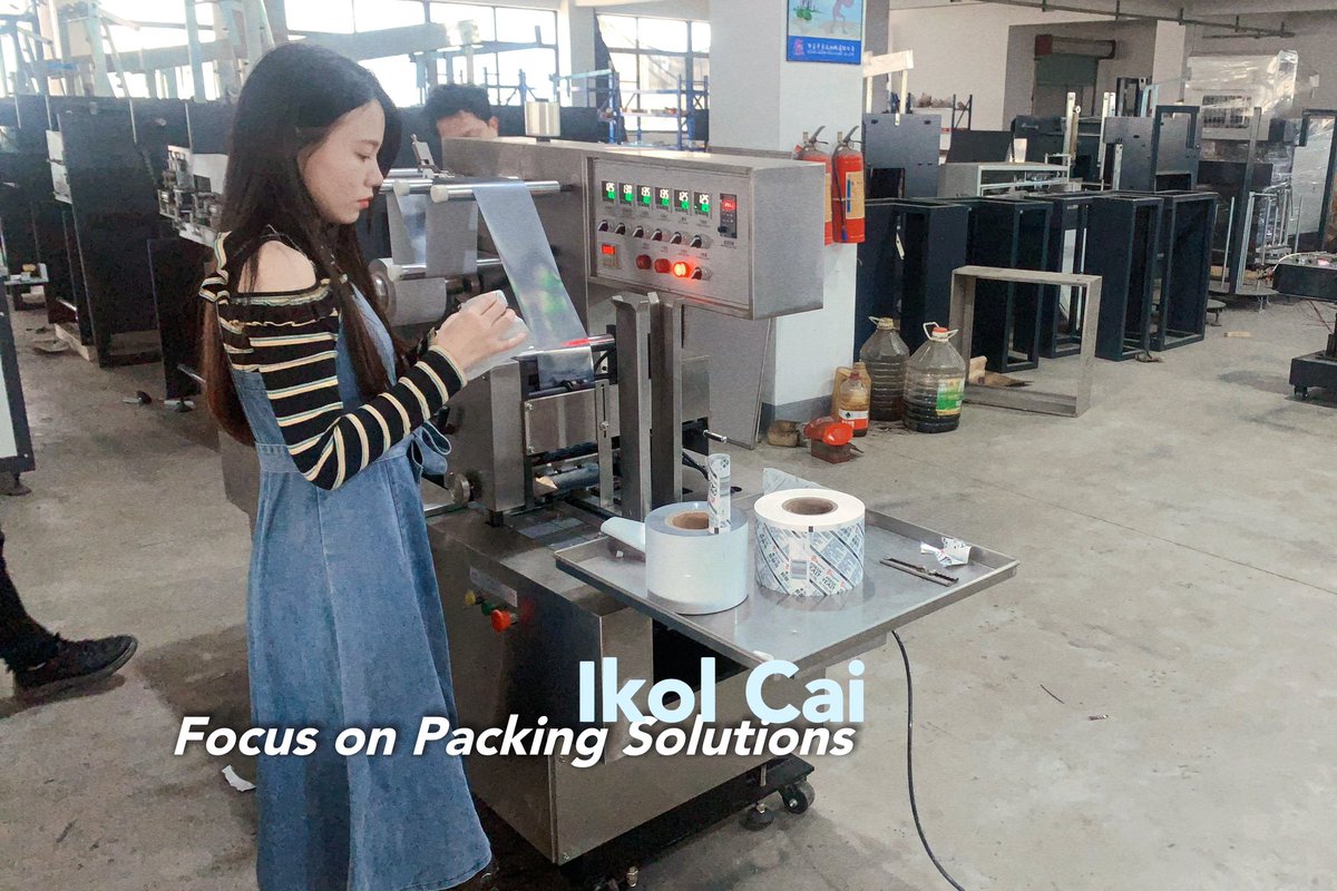 IkolCai's tweet photo. Film Testing/Cellophane Wrapping Machine
For environmental protection, replacing BOPP plastic film with Paper/PE film on Cellophane Wrapping Machines, become a major trend.

Ikol Cai +8618968820767 
sales03@cngrandmachinery.com 
ikol2014@gmail.com

#cellophanewrappingmachine https://t.co/SxkS9erY6H