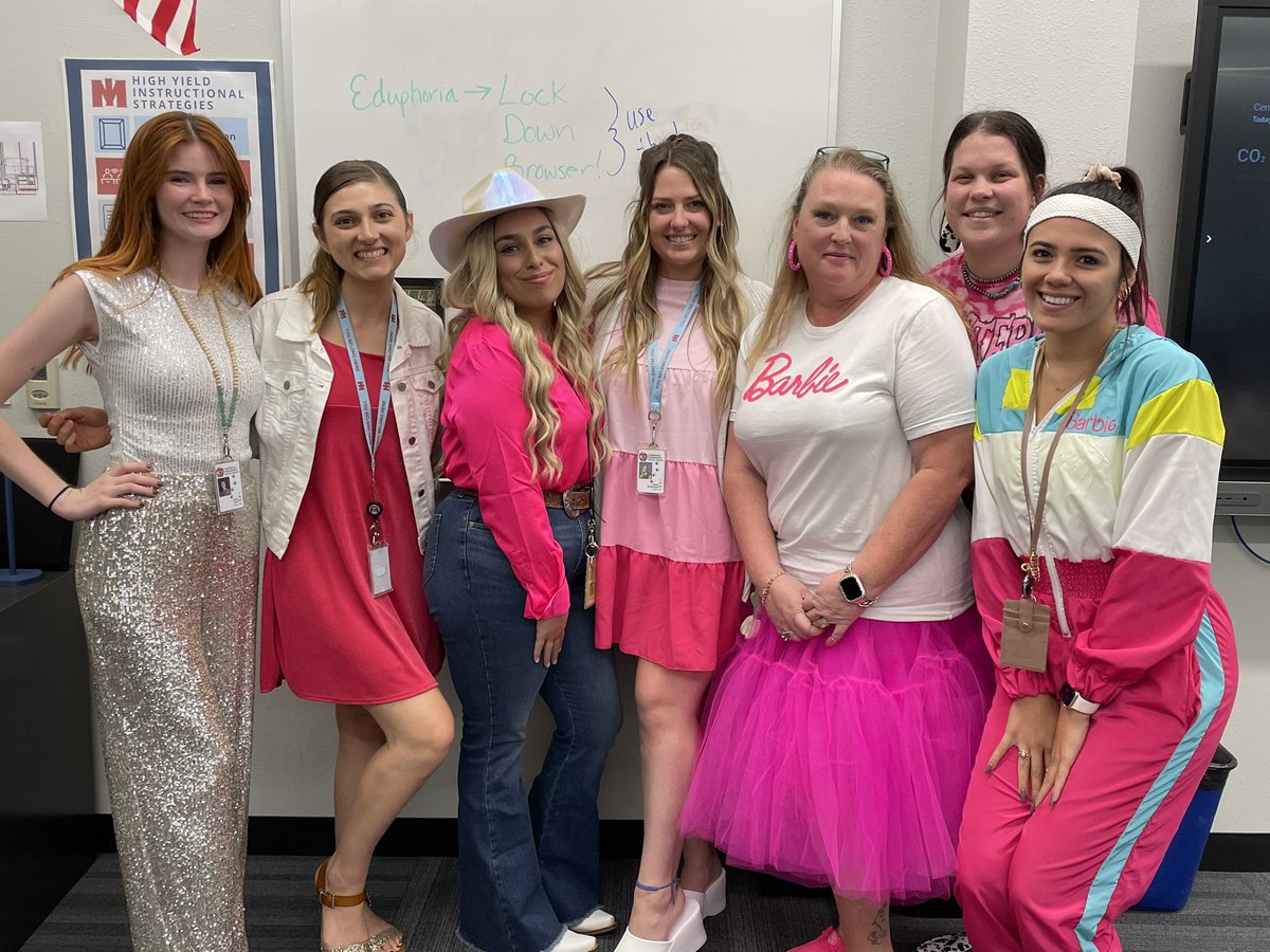 Celebrating Homecoming Week with Barbie and Ken Day! #immslions #choosecastleberry