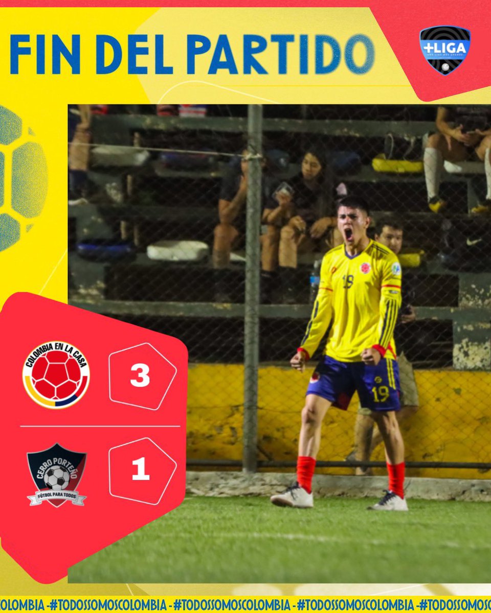 colombiaaencasa's tweet photo. GANOOO COLOMBIAAAAA!!!

Goles: 
⚽️⚽️ @Victor14Gomez14 
⚽️ @Gustigaray6 

#VamosColombia 🇨🇴🇨🇴🇨🇴 https://t.co/NHLDn4sESs