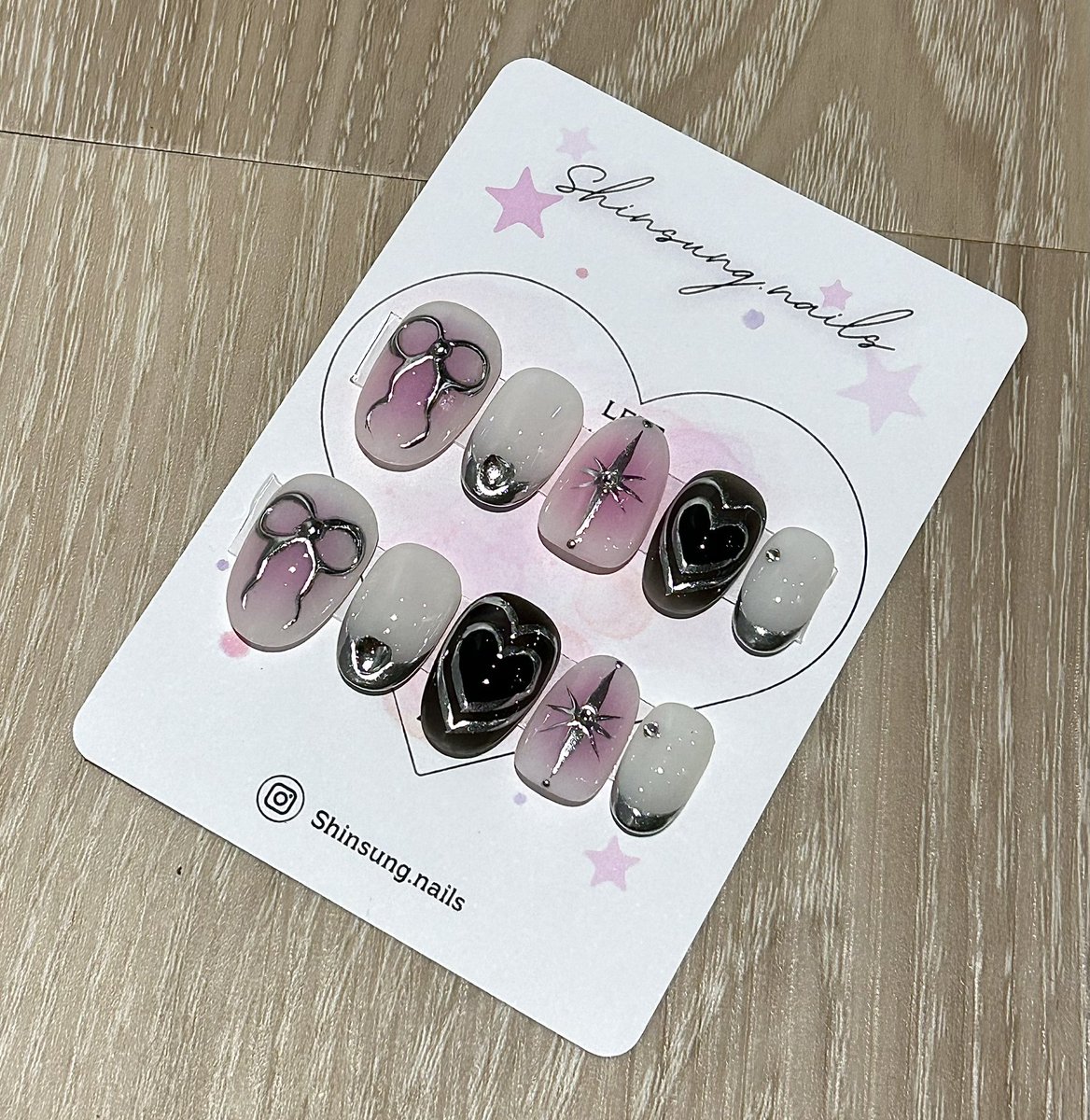 lukaoey's tweet photo. โปรโมชั่น เล็บเจลสำเร็จรูป (คิว 13-17 ต.ค.)

💗เซ็ตละ 129 บาท (เปิดรับ 5 เซ็ต)💗
*มีอุปกรณ์ติดเล็บแถมให้ทุกเซ็ต*

#เล็บเจล #เล็บปลอม #เล็บปลอมสําเร็จรูป #CHAEUNWOO #ReadyforNuNewGraduation #SEVENTEENTH_HEAVEN #TheErasTourFilm #งานหนังสือ #winmetawin #tenlee_1001 https://t.co/niAPSaeCLm