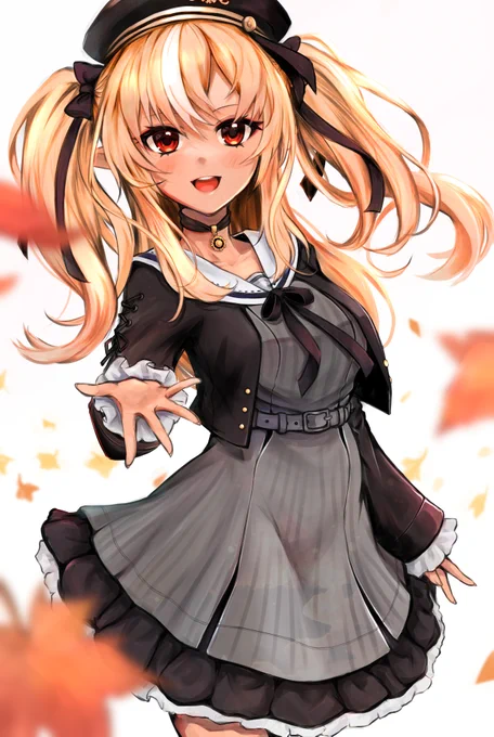 秋はこの衣装よく合うよね #しらぬえ 