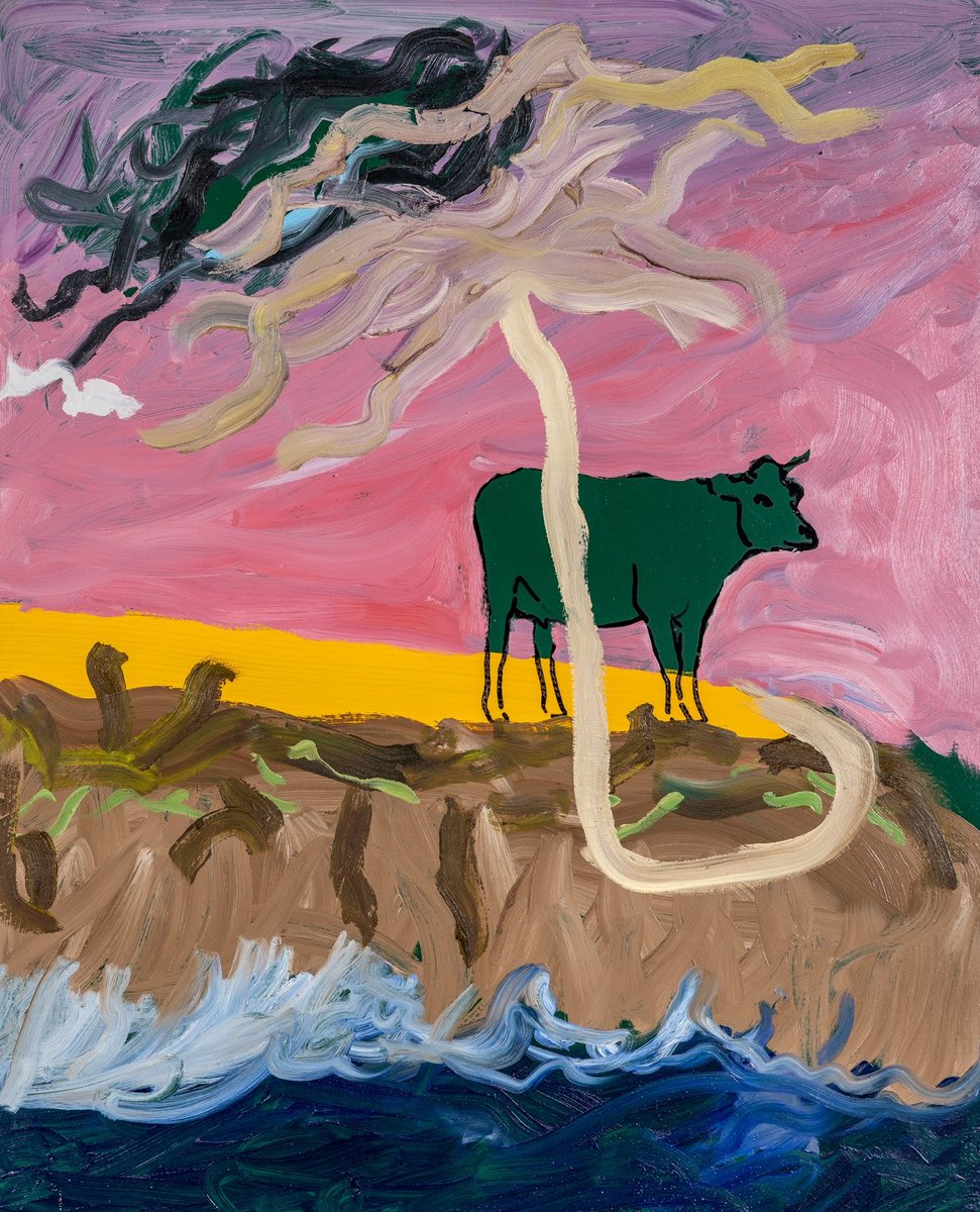 idea_oriented's tweet image. A painter, sculptor, and poet whose work explores the practice of mark- and image-making as fundamental, evolutionary human functions, Peter Nadin&apos;s family roots stretch back centuries in northwest England.
•⁠
Explore available works by #PeterNadin at bit.ly/3rP8W29