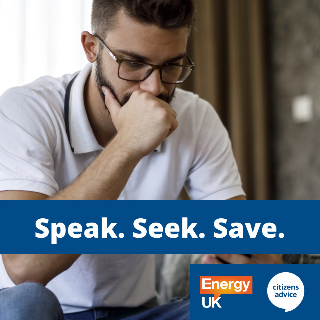<a href="/CitizensAdvice/">CitizensAdvice</a> <a href="/ofgem/">Ofgem</a> We are also supporting <a href="/CAenergypolicy/">Citizens Advice Energy</a>'s new campaign to make sure people know what to do if they are struggling with #energy debt.

SPEAK to your supplier
SEEK advice
SAVE energy

Find out more here: wearecitizensadvice.org.uk/are-you-in-ene…