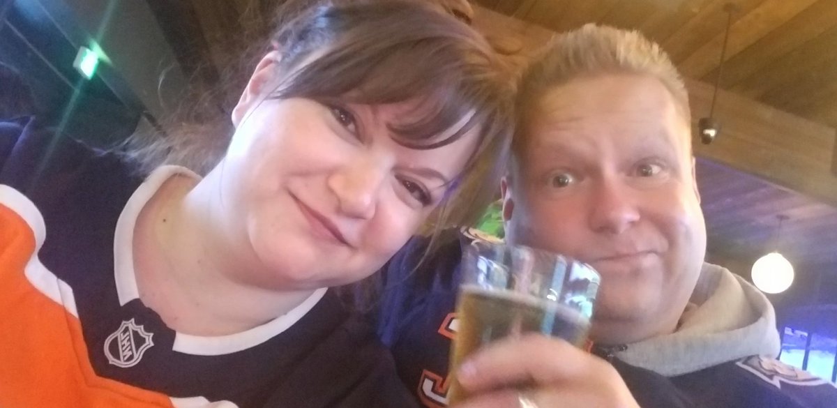 Ambo0099's tweet photo. #gamedaylive 
First of the season! 
#letsgooilers https://t.co/i0sLa4XF7H