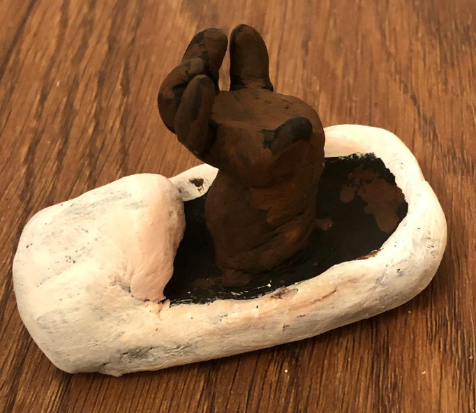 Yokai_Nation's tweet image. You squat to take a shit and feel a hand gently caressing your bum bum.

#ayokaiaday