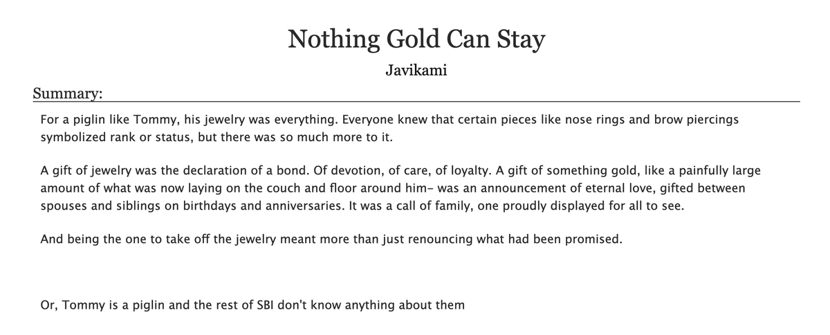 New fic!

~Nothing Gold Can Stay

~17k

~Heist and Instincts AU

~Inspired by <a href="/mathanlin/">MathanLin🎗</a> 

~Link in replies!