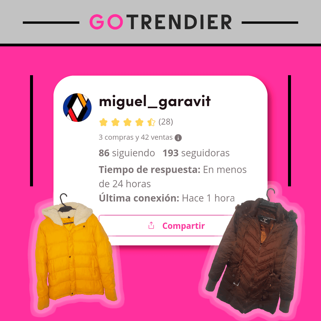 miguelcreart's tweet photo. 👋 Buenas Noches, visita mi tienda 🌐 online en la #App #Gotrendier donde encontrarás 👖 👠 🧥 ropa de segunda mano y nueva para dama en excelentes condiciones . 🛒💻 >> https://t.co/gZNfahgEoG
#tiendaonline #miguelcreartdesign #reutiliza #ropaventa #modafemenina #modasostenible https://t.co/93VxYr6wV5