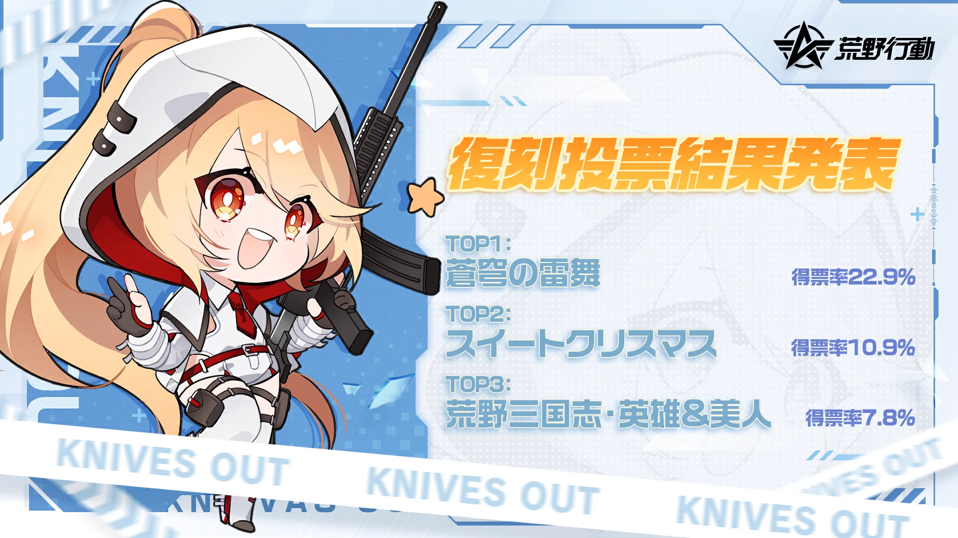 荒野行動-『KNIVES OUT』公式 on X: 