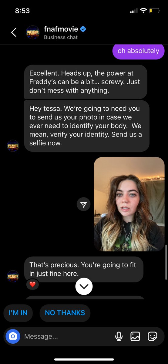 tesssparker's tweet image. this is the best day of my life #bookedandblessed