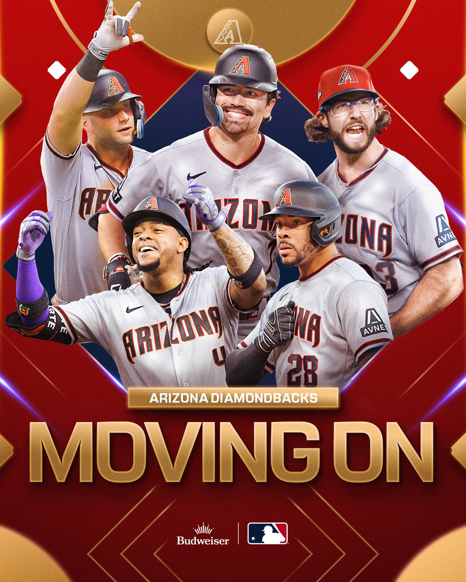 MLB (@mlb) on Twitter photo Upset special!
The <a href="/Dbacks/">Arizona Diamondbacks</a> have swept their way to the NLCS. #Postseason Upset special!
The <a href="/Dbacks/">Arizona Diamondbacks</a> have swept their way to the NLCS. #Postseason