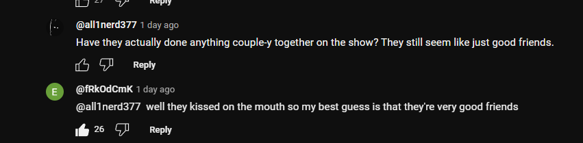 JadedRot's tweet image. i love youtube comment sections