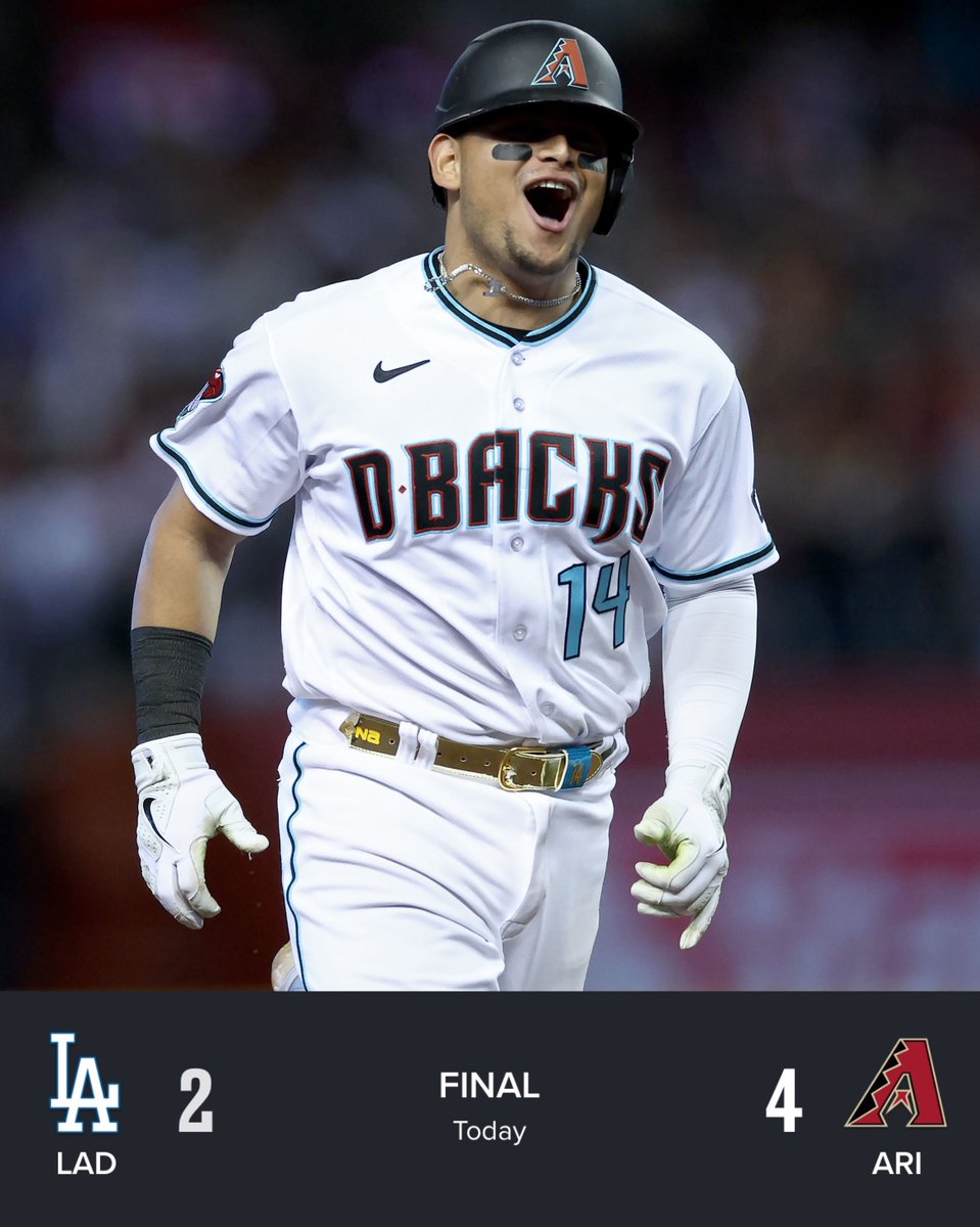 BleacherReport's tweet image. DIAMONDBACKS SWEEP DODGERS TO ADVANCE TO NLCS❗️